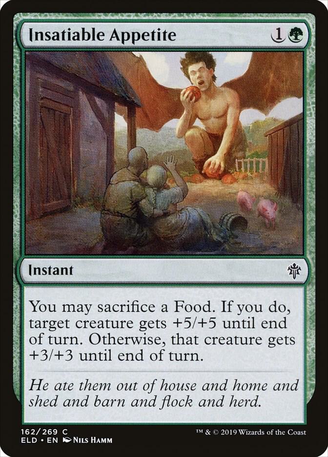 Insatiable Appetite (162) [Throne of Eldraine]