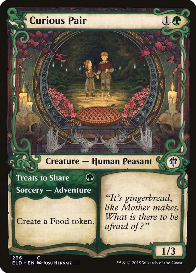 Curious Pair (Showcase) (296) [Throne of Eldraine] [Showcase]