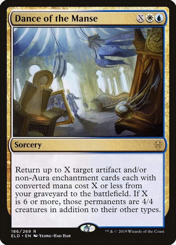 Dance of the Manse (186) [Throne of Eldraine]