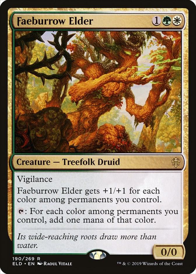 Faeburrow Elder (190) [Throne of Eldraine]
