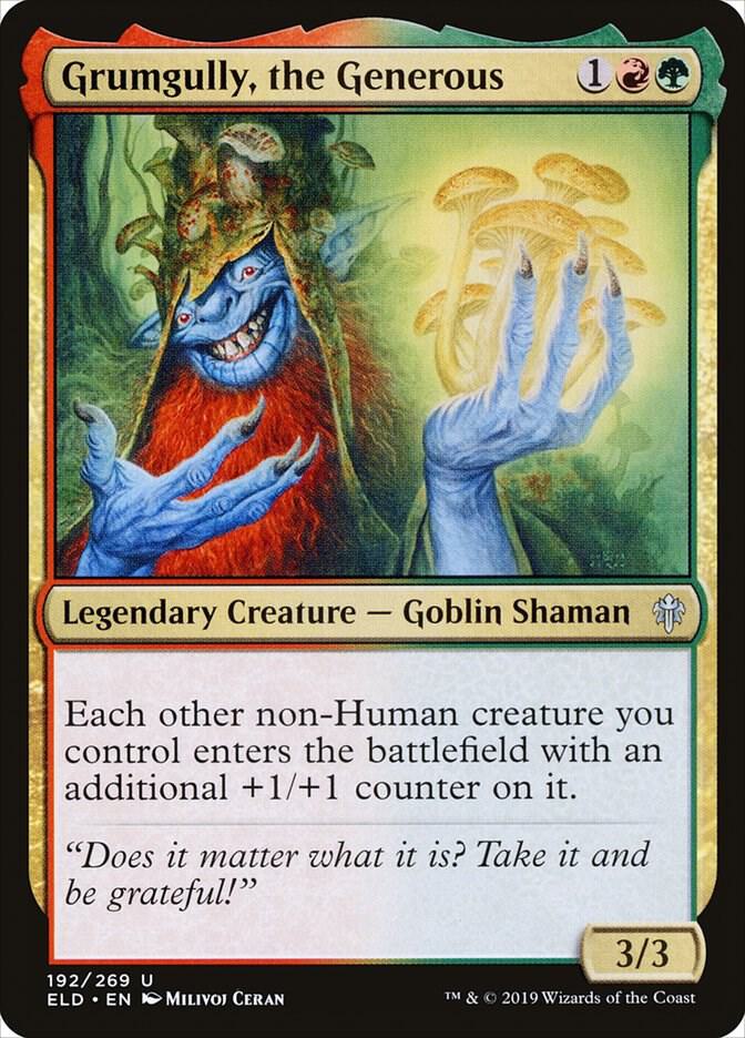 Grumgully, the Generous (192) [Throne of Eldraine]