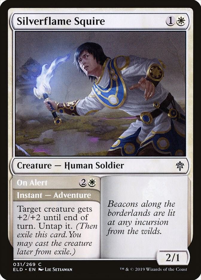 Silverflame Squire (31) [Throne of Eldraine]