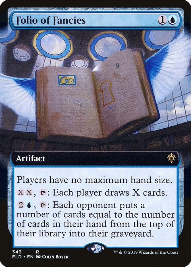 Folio of Fancies (Extended Art) (343) [Throne of Eldraine] [Extended Art]
