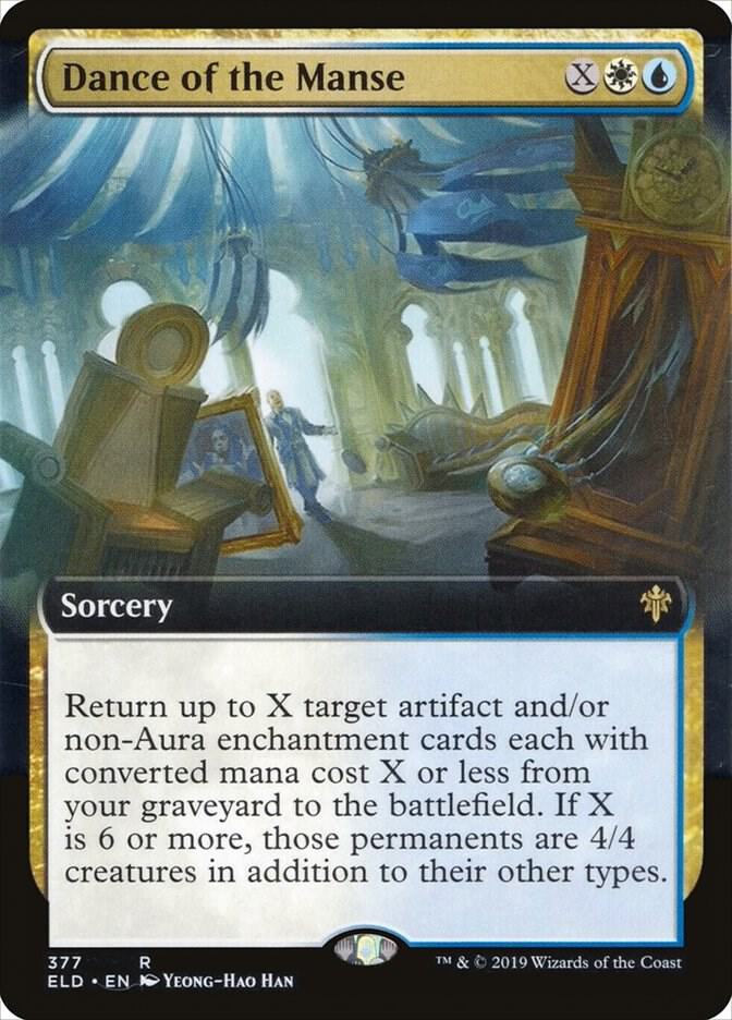 Dance of the Manse (Extended Art) (377) [Throne of Eldraine] [Extended Art]