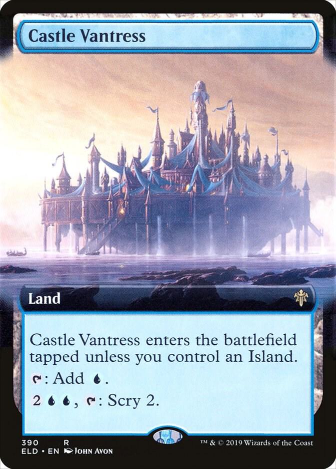 Castle Vantress (Extended Art) (390) [Throne of Eldraine] [Extended Art]