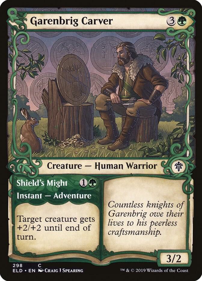 Garenbrig Carver (Showcase) (298) [Throne of Eldraine] [Showcase]