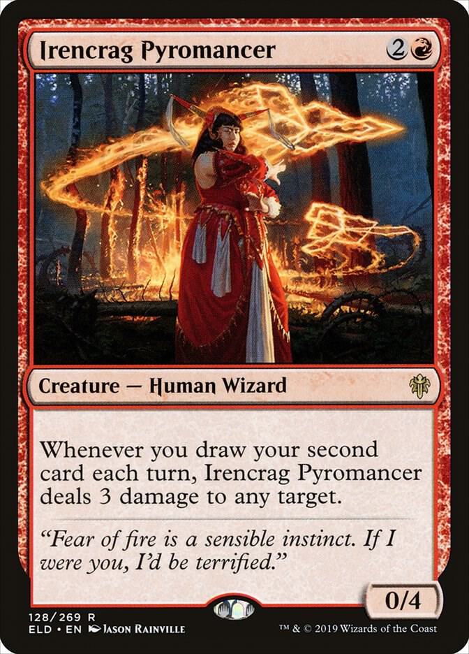 Irencrag Pyromancer (128) [Throne of Eldraine]