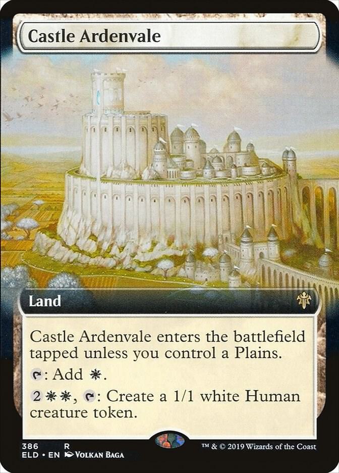 Castle Ardenvale (Extended Art) (386) [Throne of Eldraine] [Extended Art]