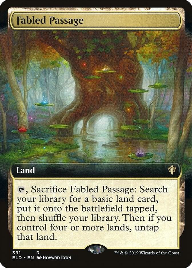 Fabled Passage (Extended Art) (391) [Throne of Eldraine] [Extended Art]