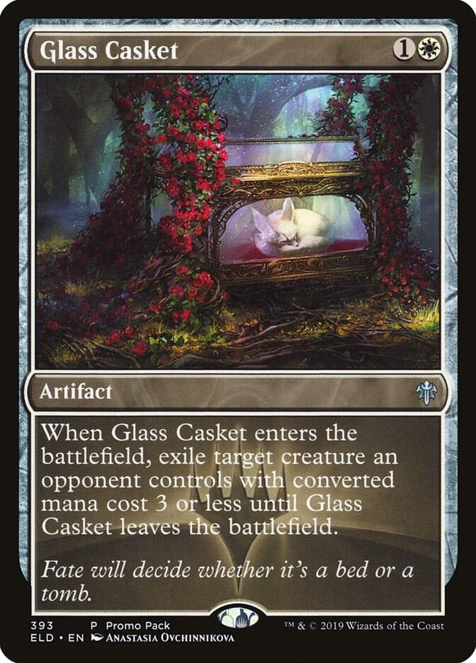 Glass Casket (393) [Throne of Eldraine Promos]