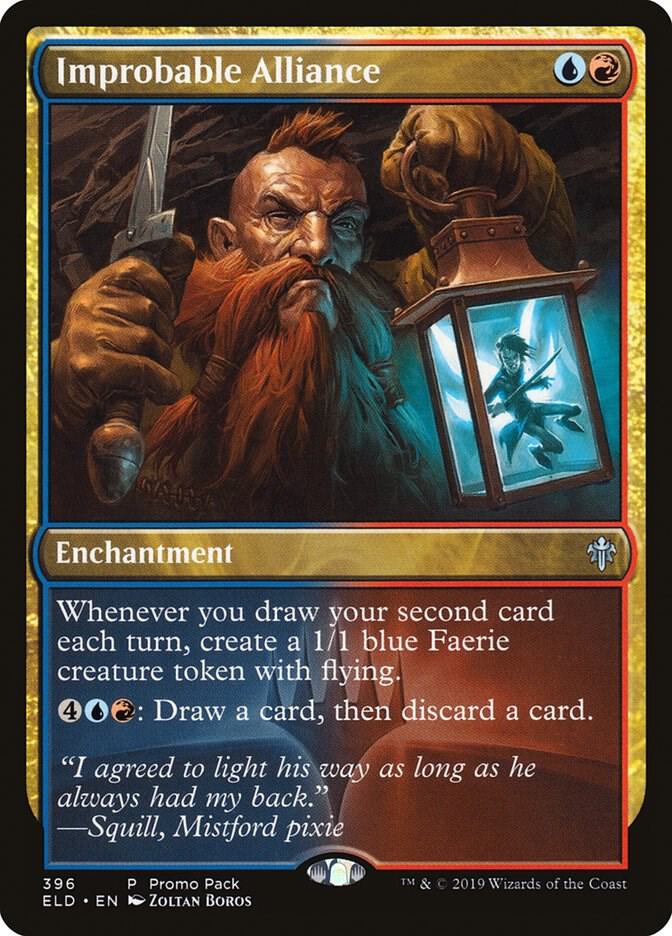 Improbable Alliance (396) [Throne of Eldraine Promos]