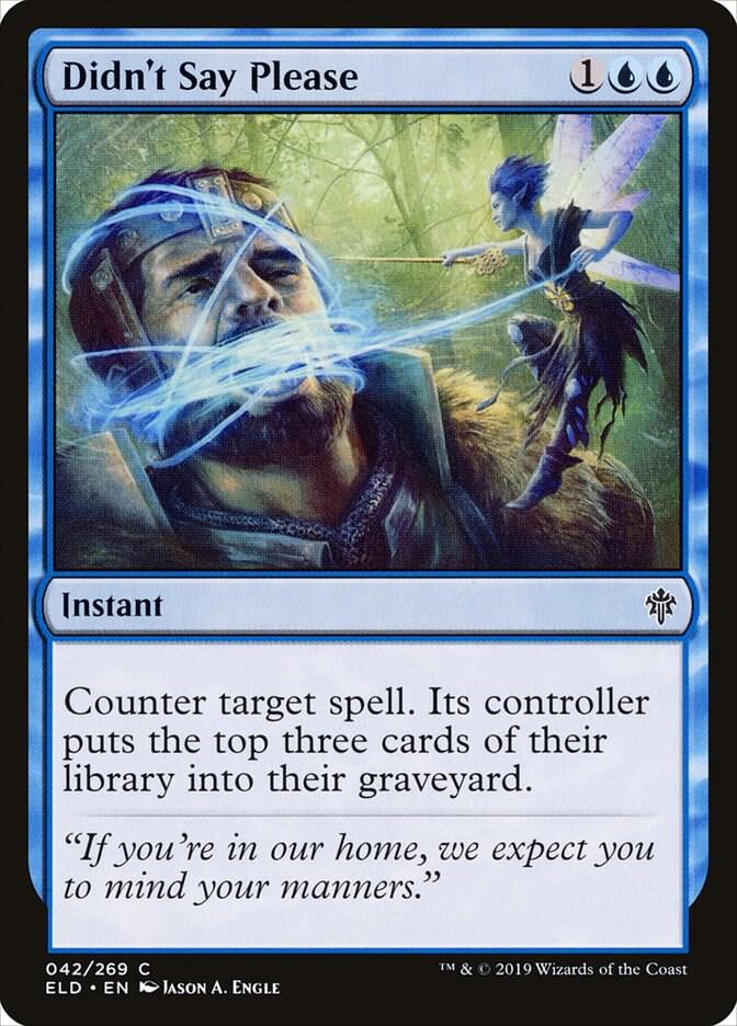 Didn't Say Please (42) [Throne of Eldraine]