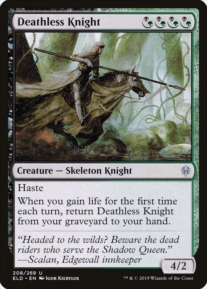 Deathless Knight (208) [Throne of Eldraine]