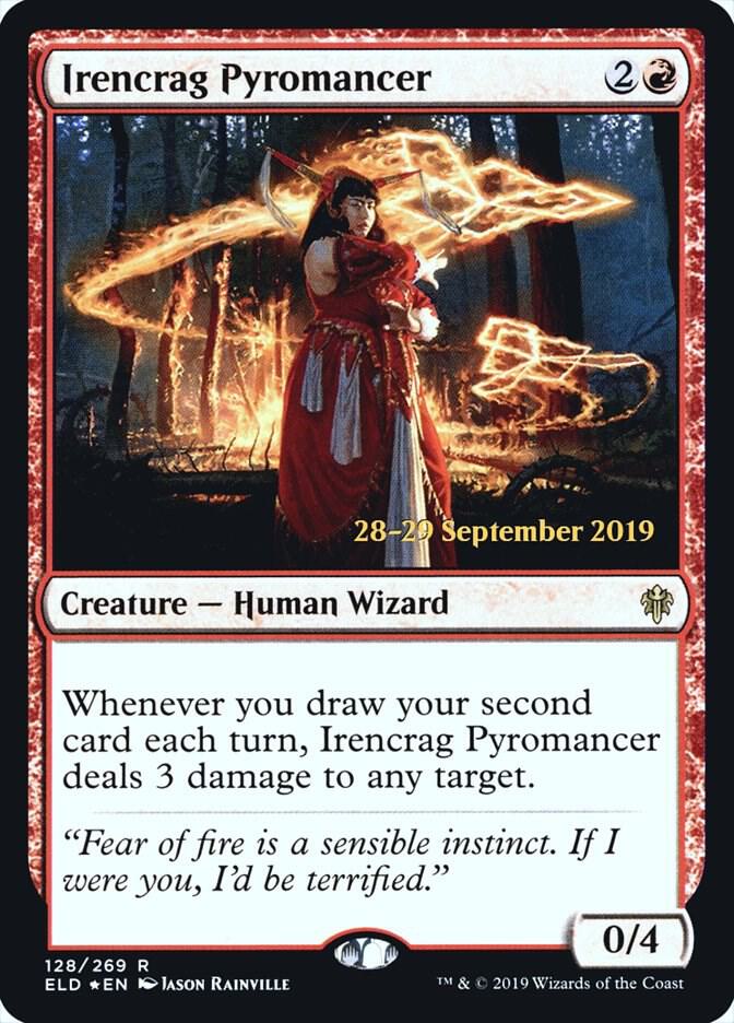 Irencrag Pyromancer (128) [Prerelease Cards]
