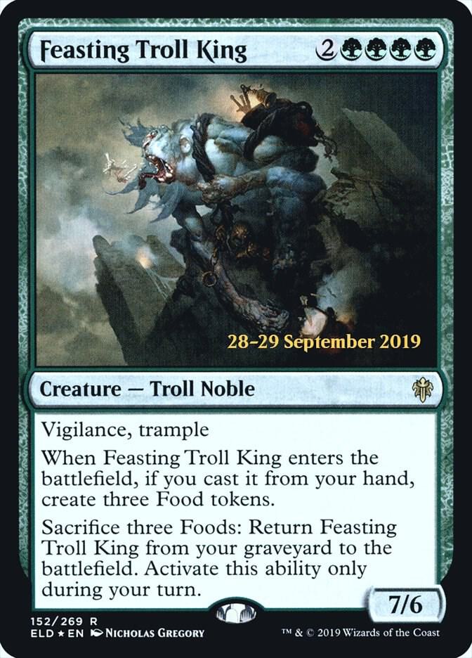 Feasting Troll King (152) [Prerelease Cards]
