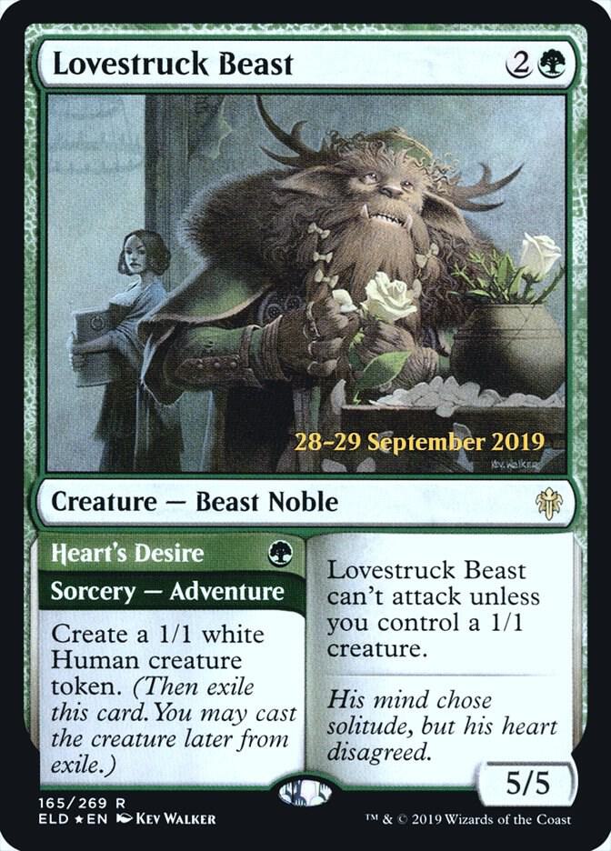 Lovestruck Beast (165) [Prerelease Cards]