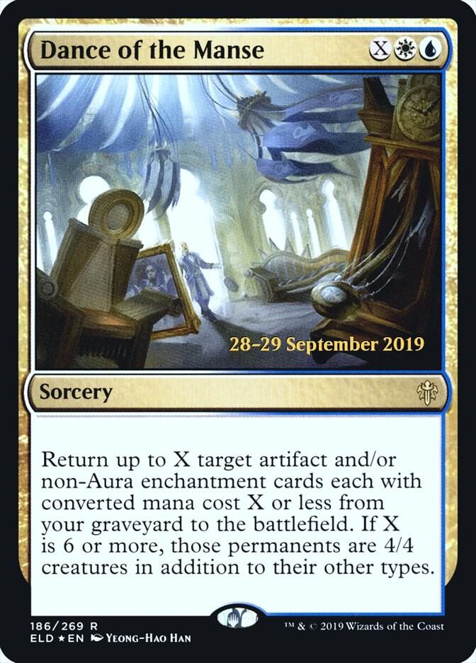 Dance of the Manse (186) [Prerelease Cards]