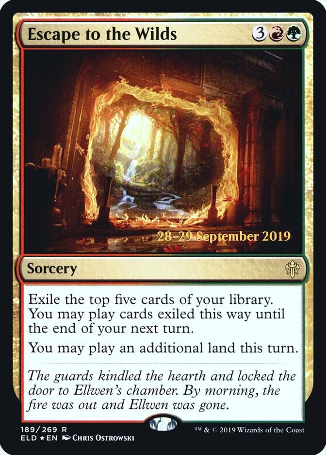 Escape to the Wilds (189) [Prerelease Cards]
