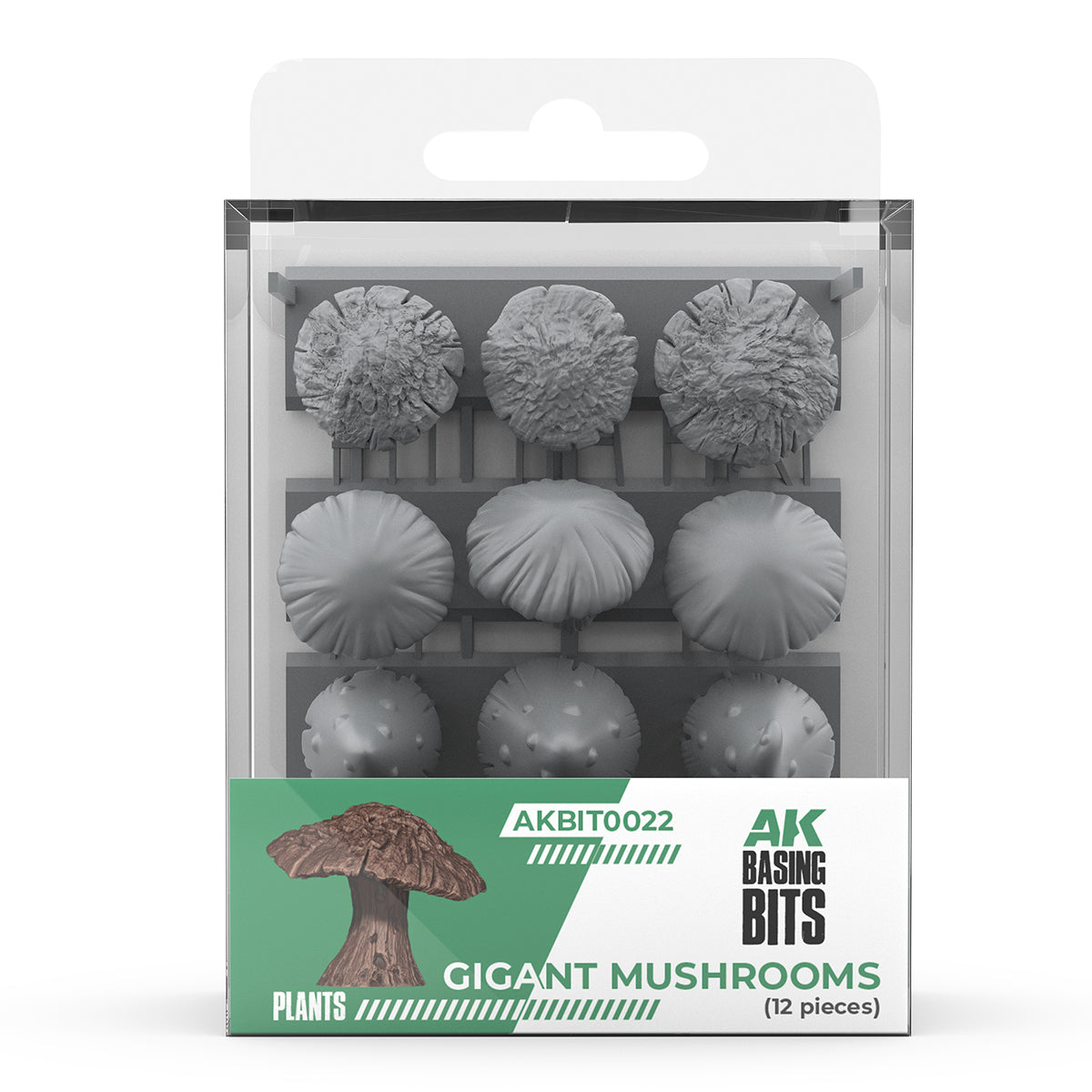 Basing Bits - Gigant Mushrooms 12 Pieces