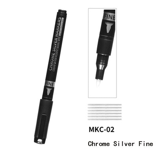 Dspiae Marker Pen - Chrome Fine