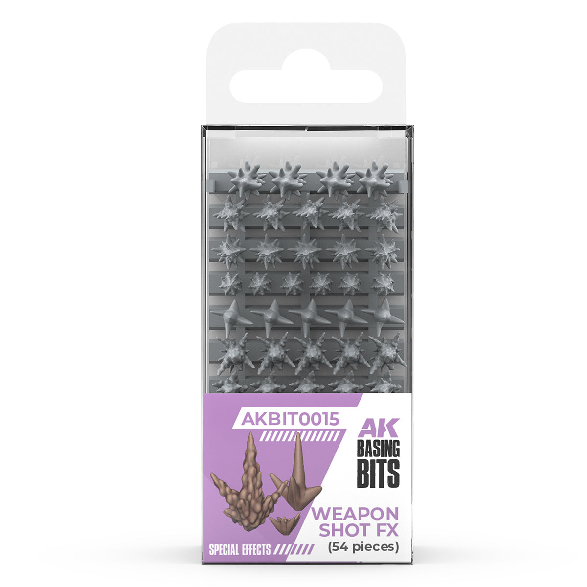 Basing Bits - Weapons Shot FX 54 Pieces