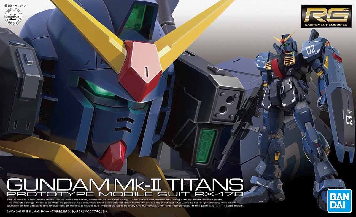 RG 1/144 RX-178 Gundam MK-II (Titans) 