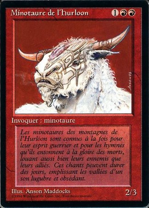 Hurloon Minotaur (159) [Foreign Black Border]