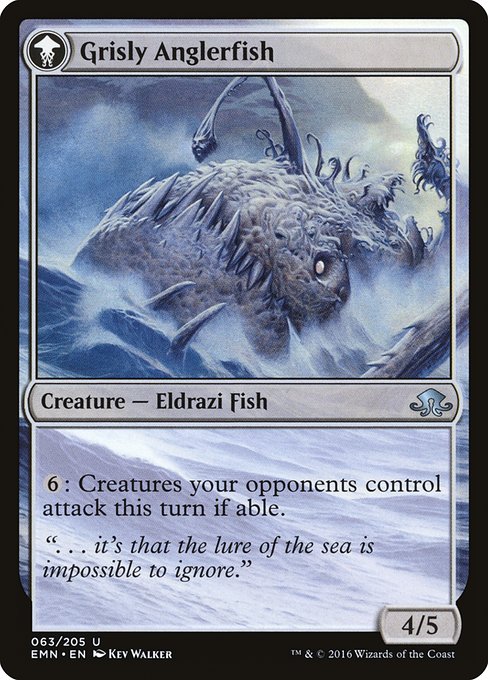 Grizzled Angler (63) [Eldritch Moon] Reverse