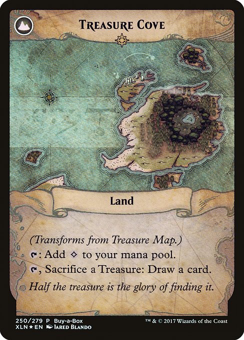 Treasure Map (250) [Buy-A-Box Promos] Reverse