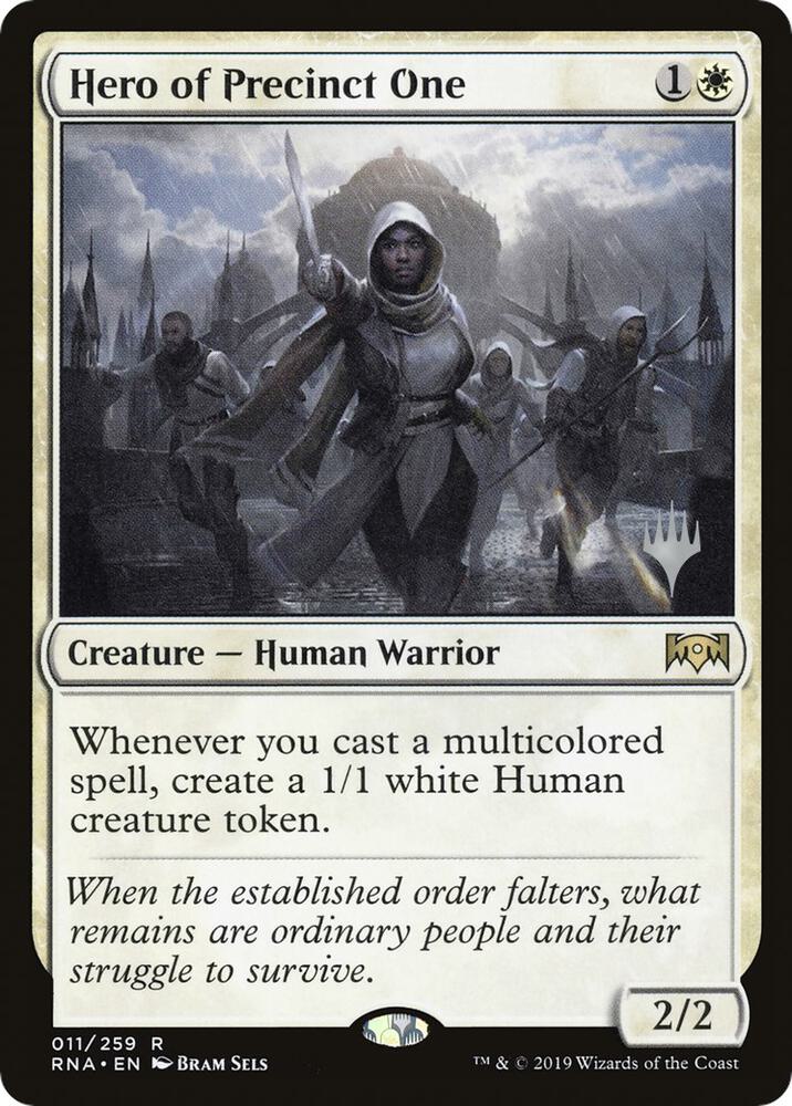 Hero of Precinct One (11) [Throne of Eldraine Promos]
