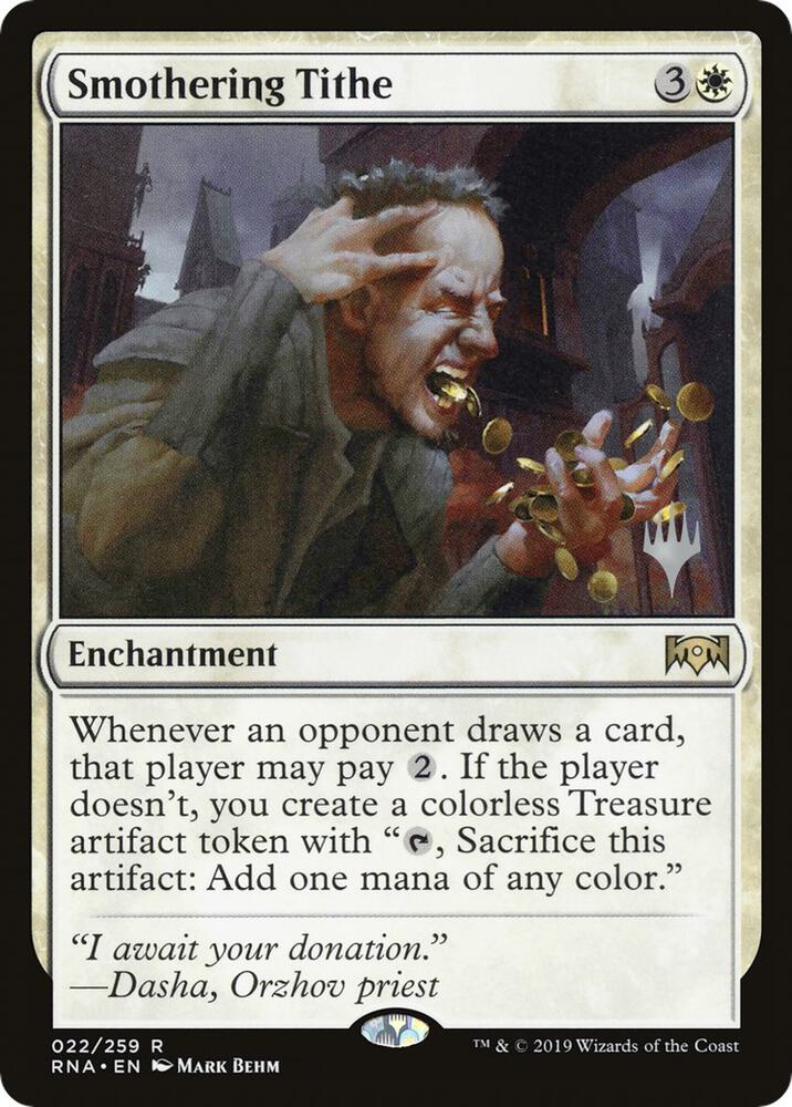 Smothering Tithe (22) [Throne of Eldraine Promos]