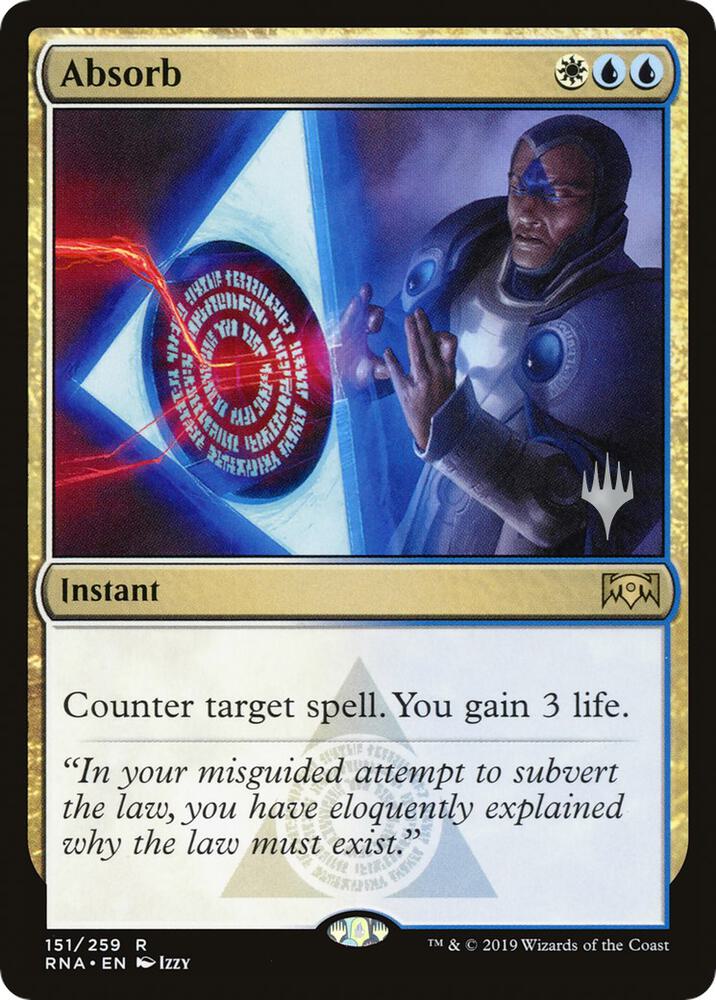 Absorb (151) [Throne of Eldraine Promos]