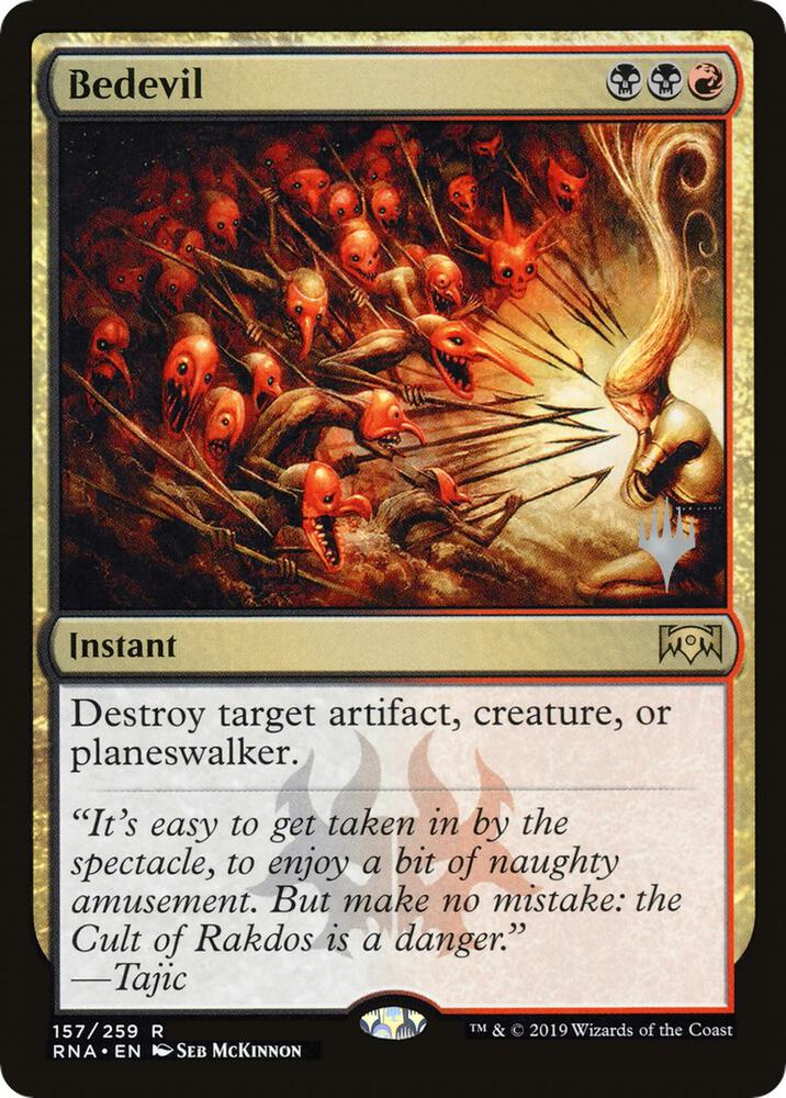 Bedevil (157) [Throne of Eldraine Promos]