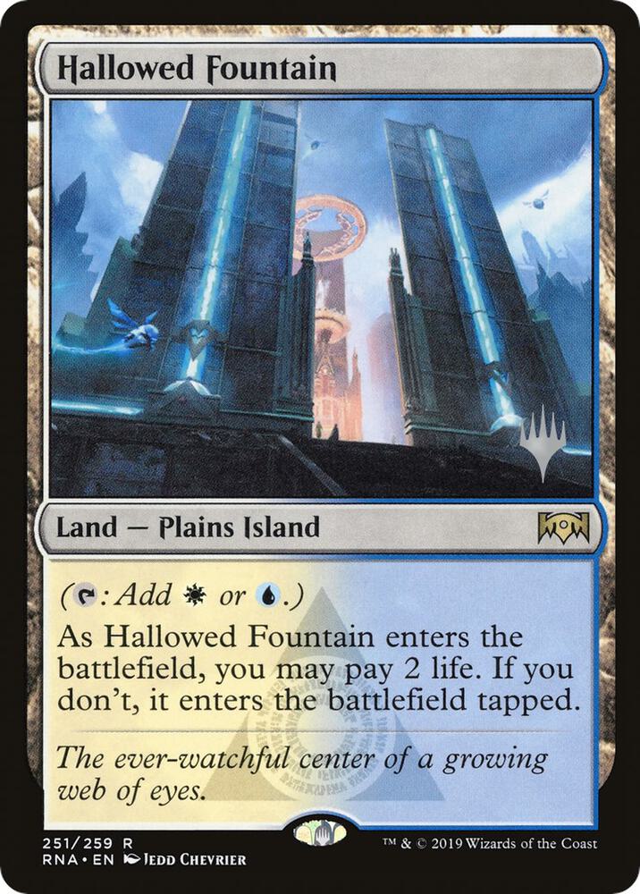 Hallowed Fountain (251) [Throne of Eldraine Promos]