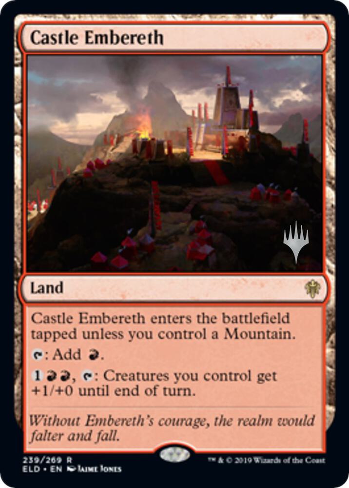 Castle Embereth (239) [Throne of Eldraine Promos]