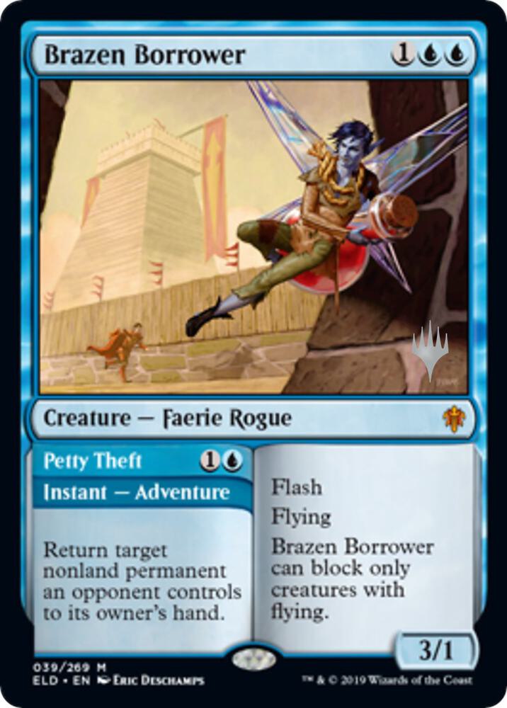 Brazen Borrower (39) [Throne of Eldraine Promos]