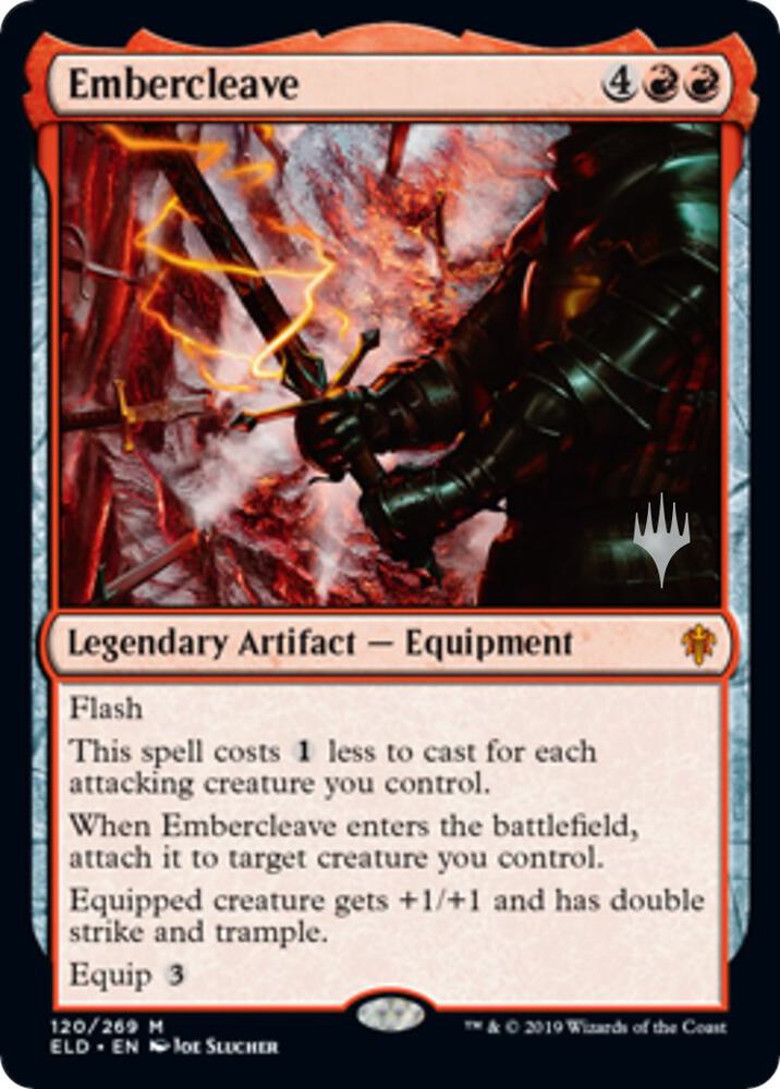 Embercleave (120) [Throne of Eldraine Promos]