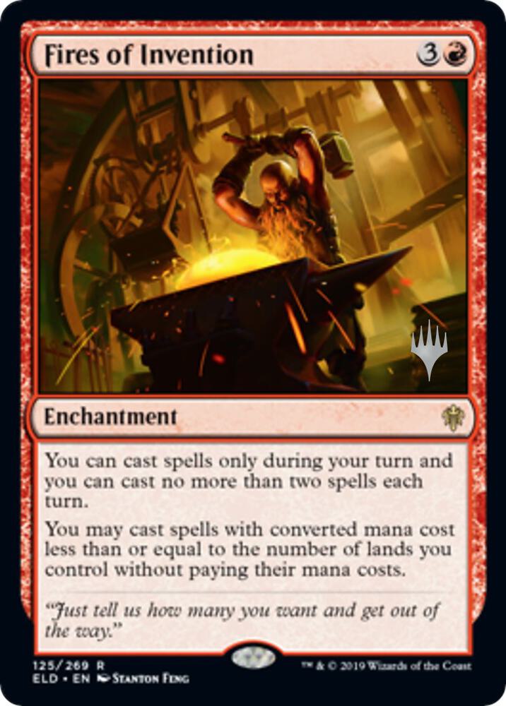 Fires of Invention (125) [Throne of Eldraine Promos]