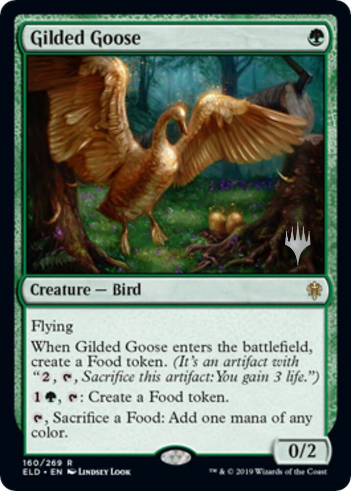 Gilded Goose (160) [Throne of Eldraine Promos]