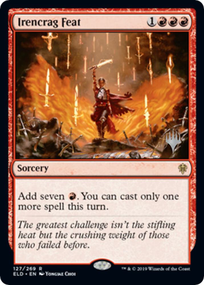 Irencrag Feat (127) [Throne of Eldraine Promos]