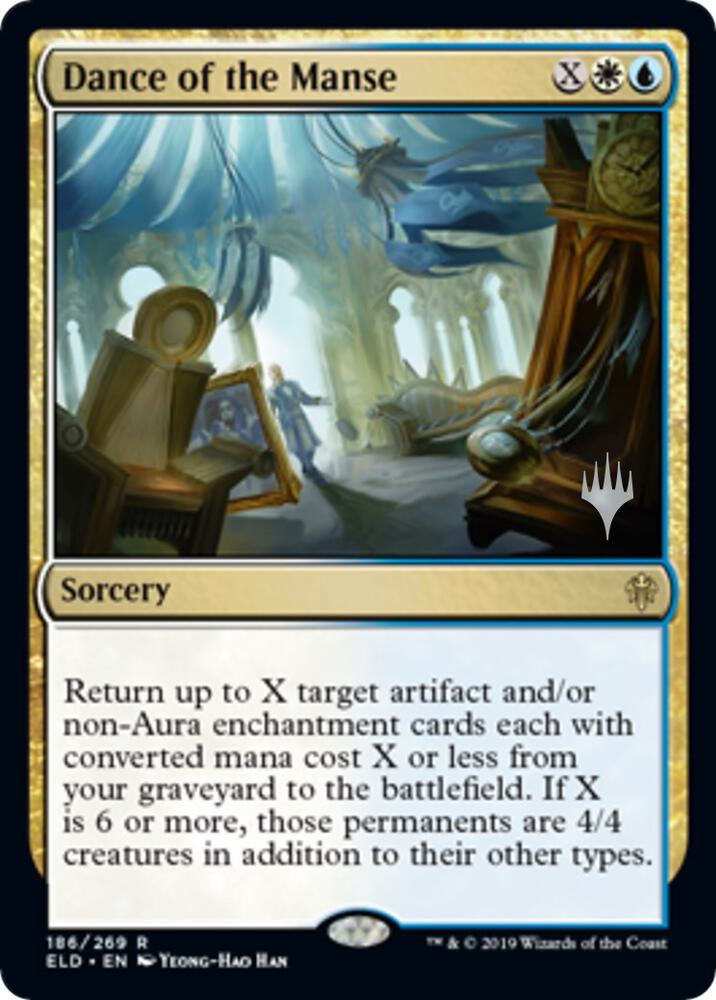 Dance of the Manse (186) [Throne of Eldraine Promos]