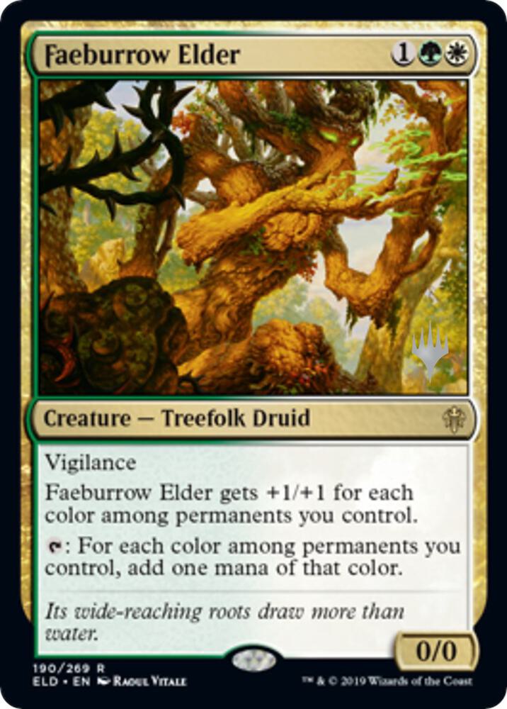 Faeburrow Elder (190) [Throne of Eldraine Promos]
