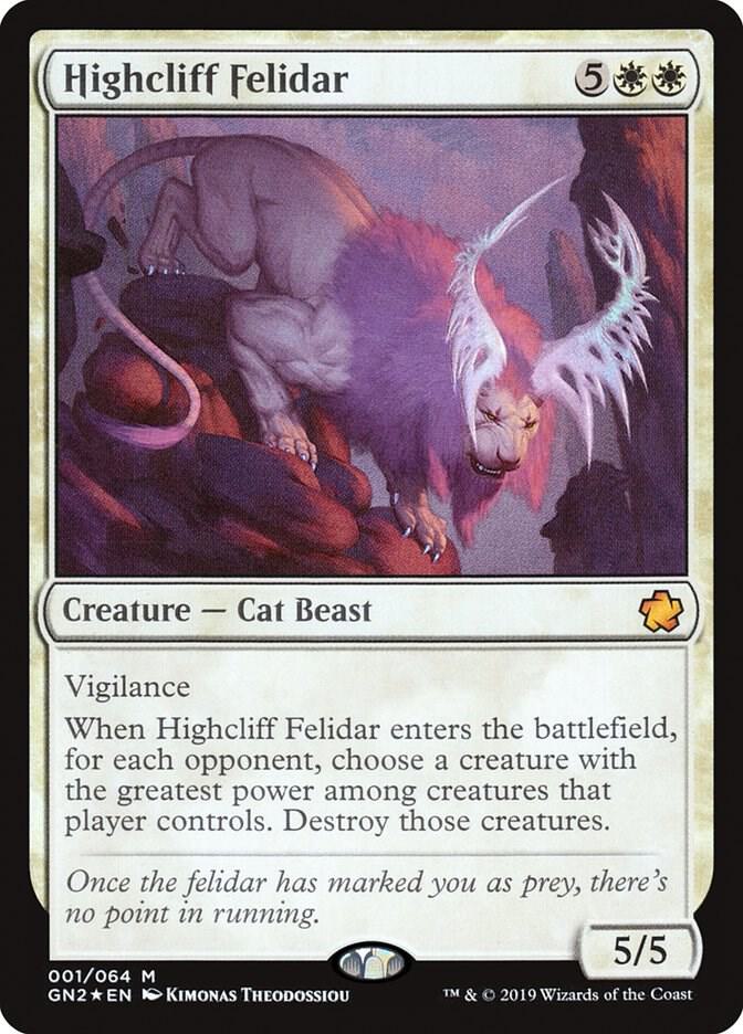 Highcliff Felidar (1) [Game Night 2019]