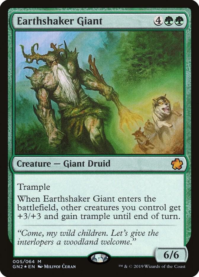 Earthshaker Giant (5) [Game Night 2019]