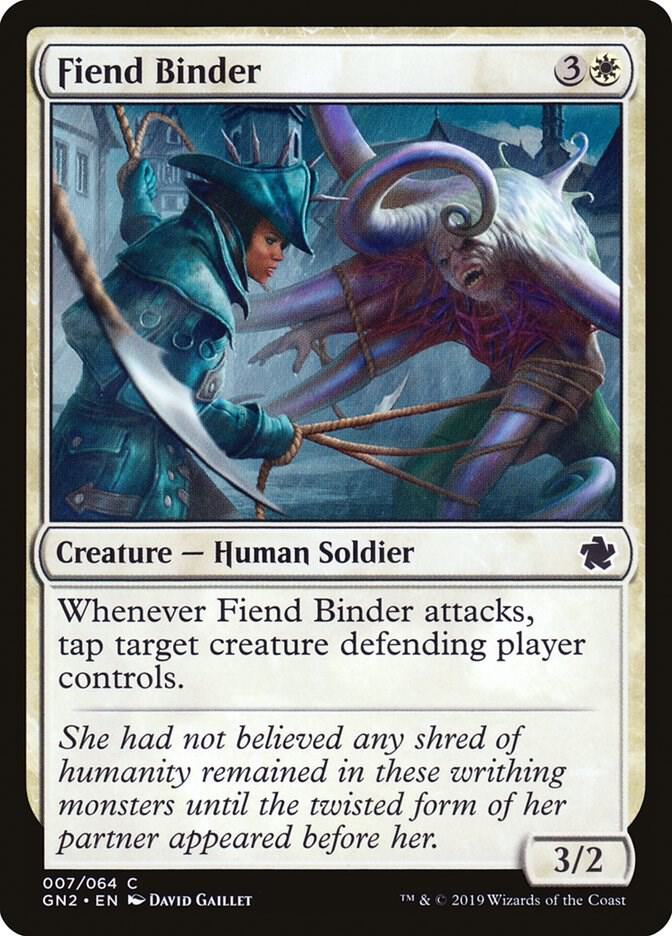 Fiend Binder (7) [Game Night 2019]