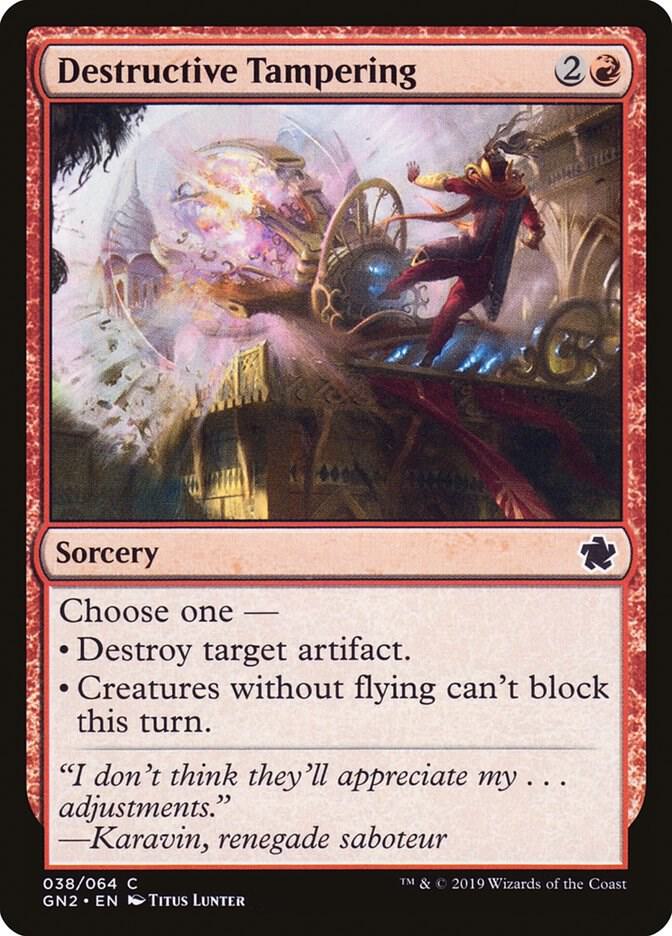Destructive Tampering (38) [Game Night 2019]