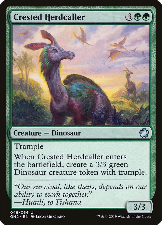 Crested Herdcaller (46) [Game Night 2019]