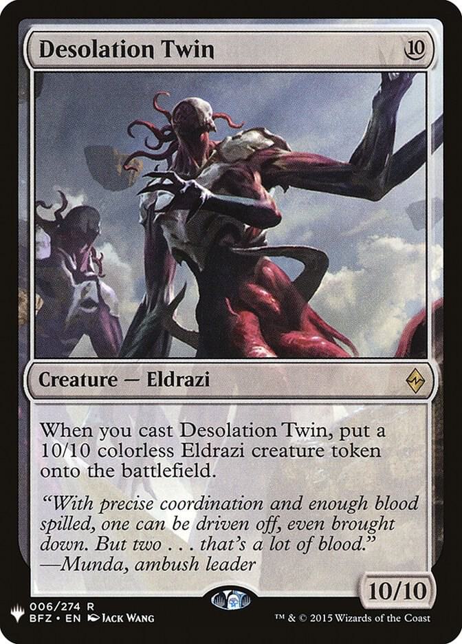 Desolation Twin (006/274) [The List]