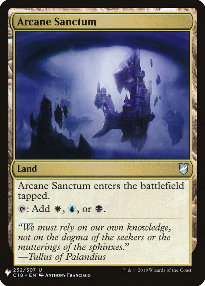 Arcane Sanctum (C18) (232) [The List]