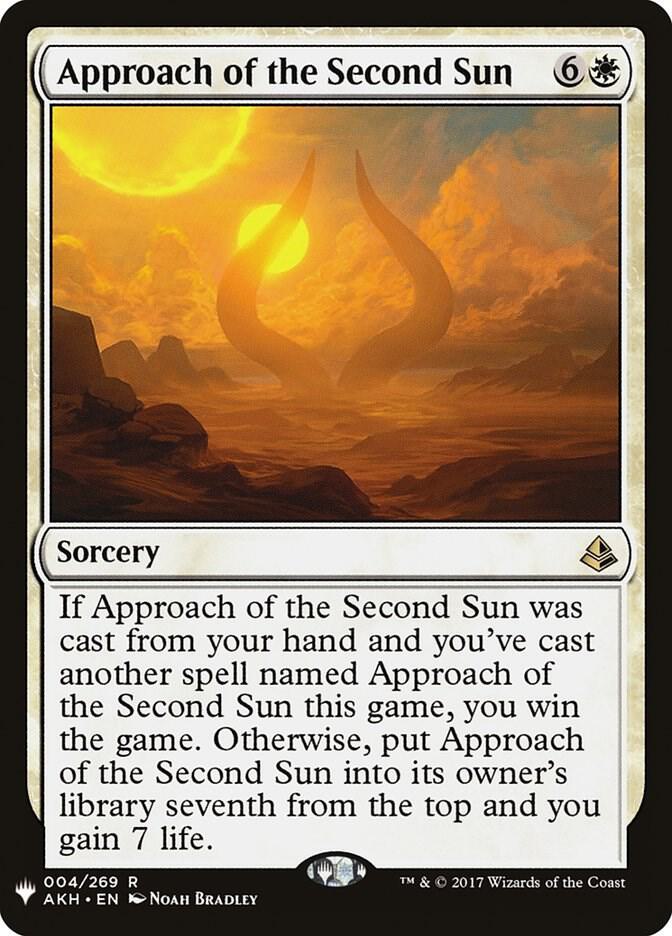 Approach of the Second Sun (4) [The List]